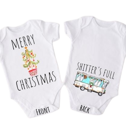 Christmas Vacation - Baby Boy Girl Clothes Infant Bodysuit Funny Cute Newborn