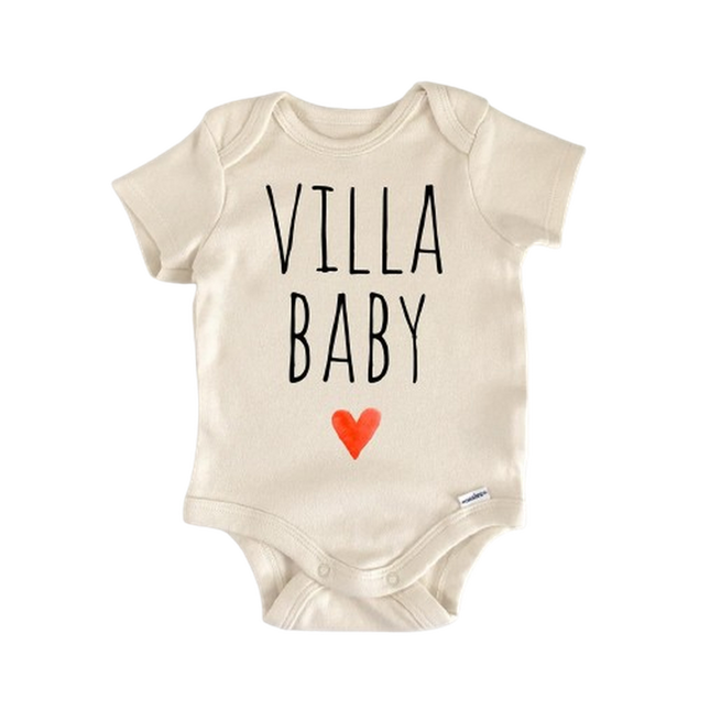 Villa Vacation Tropical - Baby Boy Girl Clothes Infant Bodysuit Funny Cute Newborn