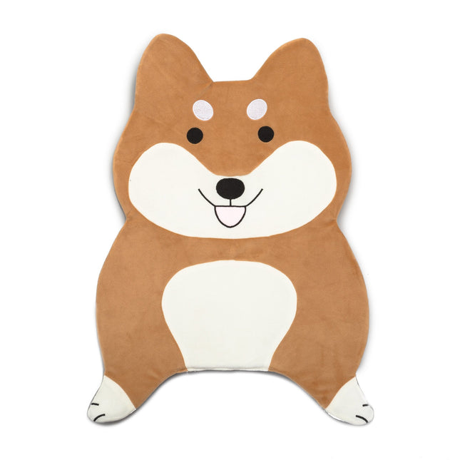 Dog Microfiber Rug - Shiba Inu