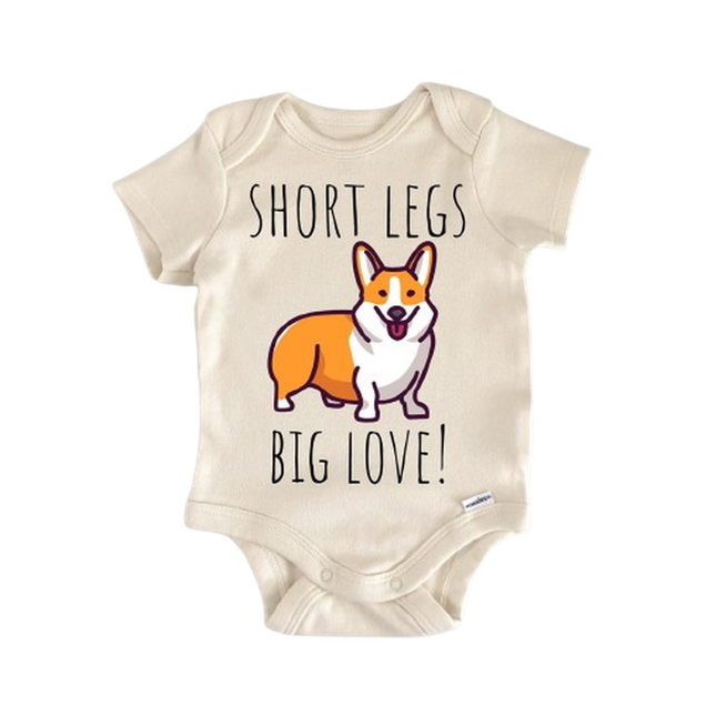 Corgi Dog Animal - Baby Boy Girl Clothes Infant Bodysuit Funny Cute Newborn