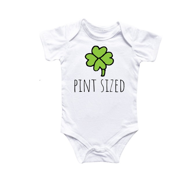 St. Patricks Day Irish  - Baby Boy Girl Clothes Infant Bodysuit Funny Cute Newborn 710