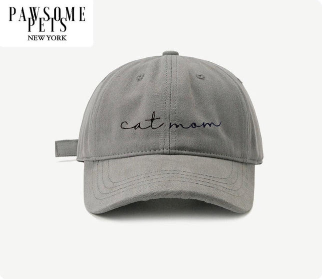 Cat Mom Hat - Grey