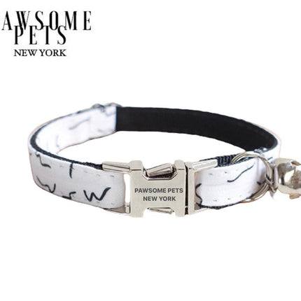 Small Size Dog & Cat Collar - Iron Black