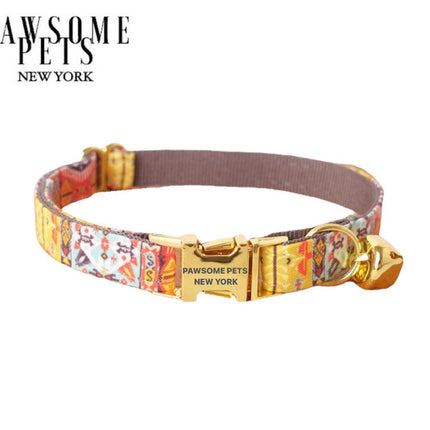Small Size Dog & Cat Collar - Caramel Brown