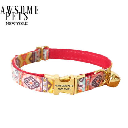 Small Size Dog & Cat Collar - Ruby Red