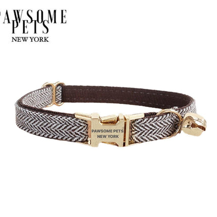 Small Size Dog & Cat Collar - Umber