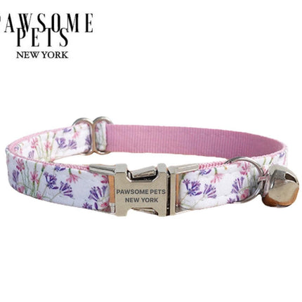 Small Size Dog & Cat Collar - Purple Fairy