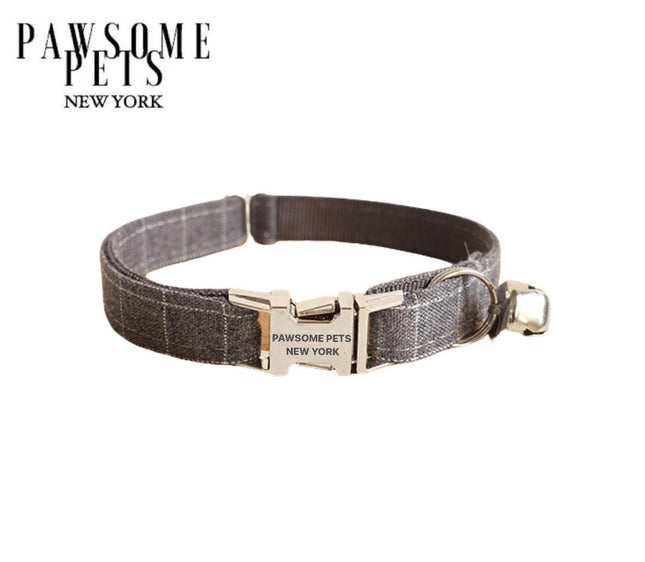 Small Size Dog & Cat Collar - Misty Grey