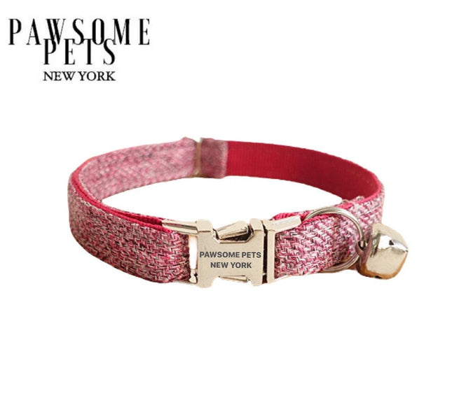 Small Size Dog & Cat Collar - Rose Mauve