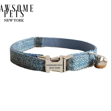 Small Size Dog & Cat Collar - Sapphire