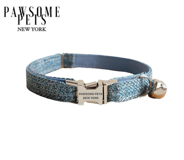 Small Size Dog & Cat Collar - Sapphire