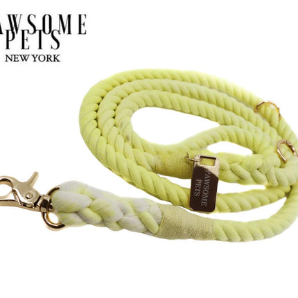 Rope Leash - Lemon
