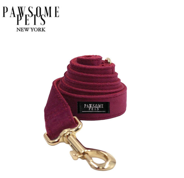 Leash - Burgundy