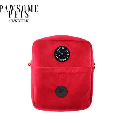 Crossbody Treat Bag - Red