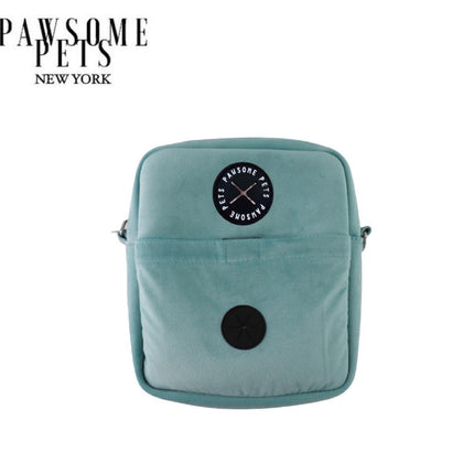 Crossbody Treat Bag - Blue Grey