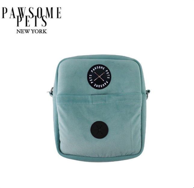 Crossbody Treat Bag - Blue Grey