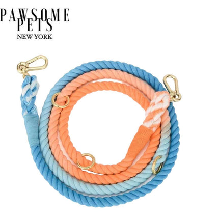 Hands Free Dog Rope Leash - Sunset