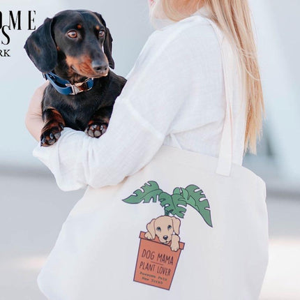 Tote Bag - Dog Mama Plant Lovers