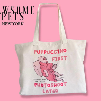 Tote Bag - Puppuccino First