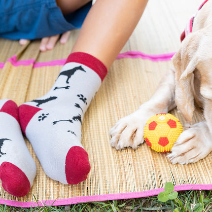 Kids Shadow Dog  Socks