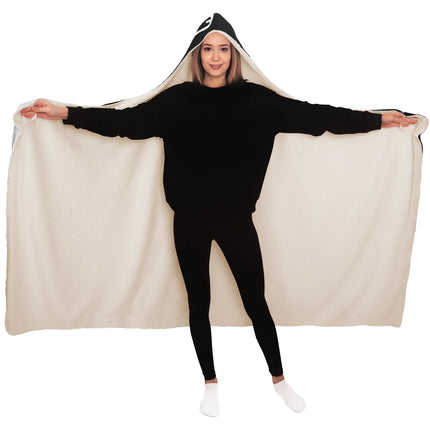 Space Cat Hooded Blanket