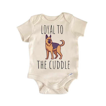 German Shepard Dog - Baby Boy Girl Clothes Infant Bodysuit Funny Cute Newborn