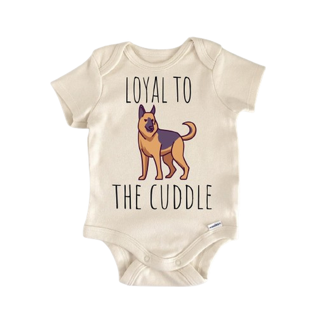 German Shepard Dog - Baby Boy Girl Clothes Infant Bodysuit Funny Cute Newborn