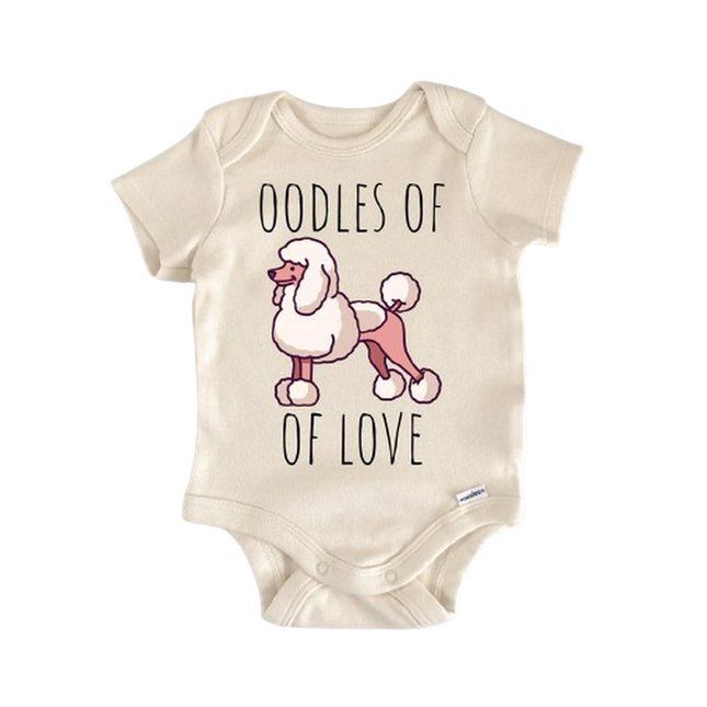 Poodle Dog French - Baby Boy Girl Clothes Infant Bodysuit Funny Cute Newborn