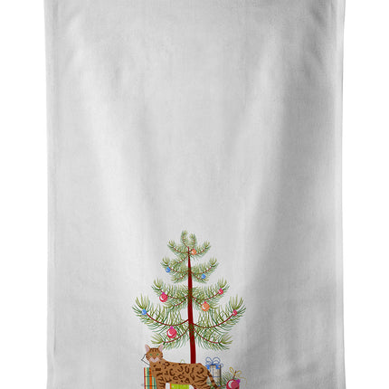 Bengal Cat Christmas Kitchen Towel Set of 2