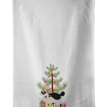Manx Cat Christmas Kitchen Towel Set of 2