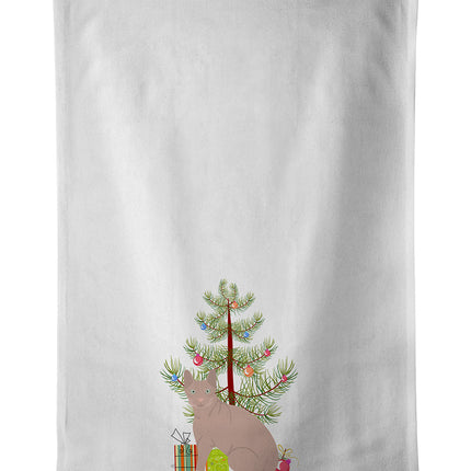 Don Sphynx Cat Christmas Kitchen Towel Set of 2