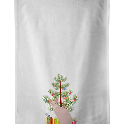 Sphynx Cat Christmas Kitchen Towel Set of 2
