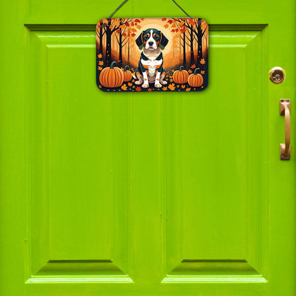 Beagle Fall Wall or Door Hanging Prints