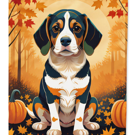 Beagle Fall Garden Flag