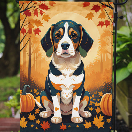 Beagle Fall Garden Flag