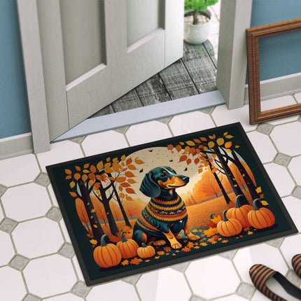 Dachshund Fall Doormat