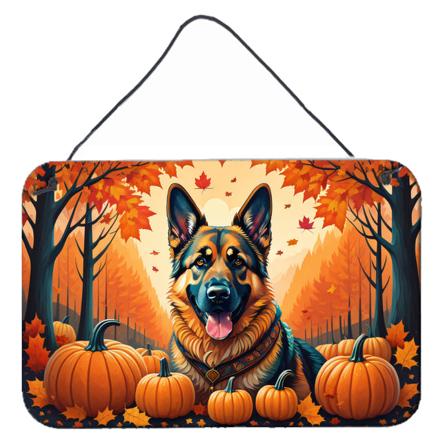 German Shepherd Fall Wall or Door Hanging Prints