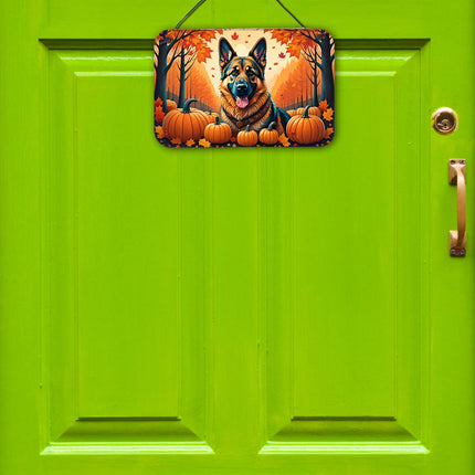 German Shepherd Fall Wall or Door Hanging Prints