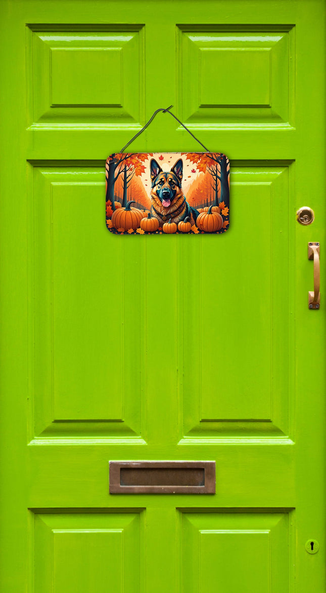 German Shepherd Fall Wall or Door Hanging Prints