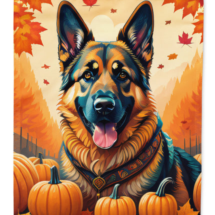 German Shepherd Fall Garden Flag