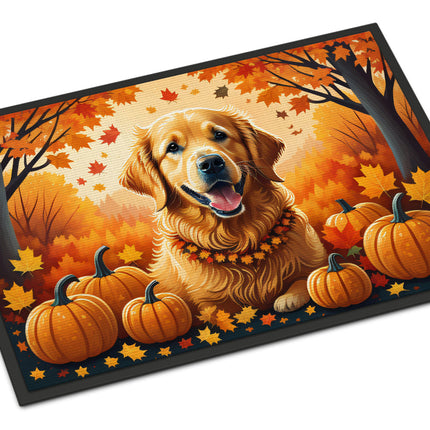 Golden Retriever Fall Doormat