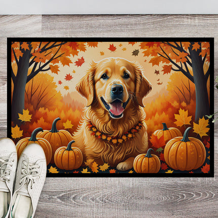 Golden Retriever Fall Doormat