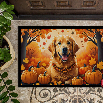 Golden Retriever Fall Doormat