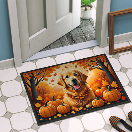 Golden Retriever Fall Doormat