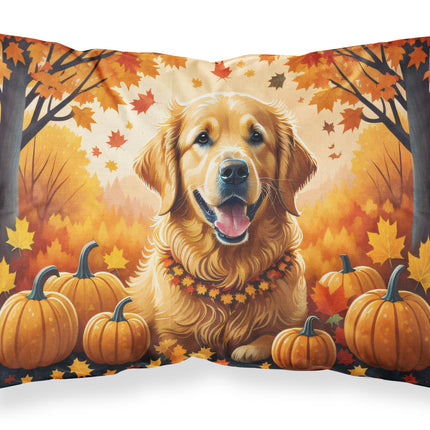 Golden Retriever Fall Standard Pillowcase