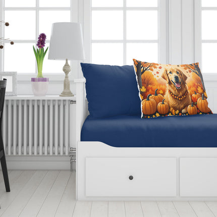 Golden Retriever Fall Standard Pillowcase