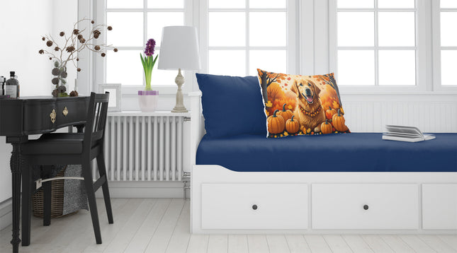 Golden Retriever Fall Standard Pillowcase