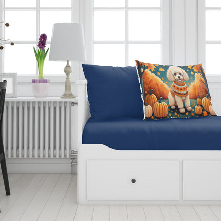Poodle Fall Standard Pillowcase