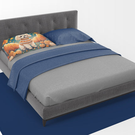 Poodle Fall Standard Pillowcase