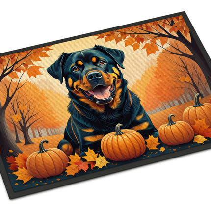 Rottweiler Fall Doormat